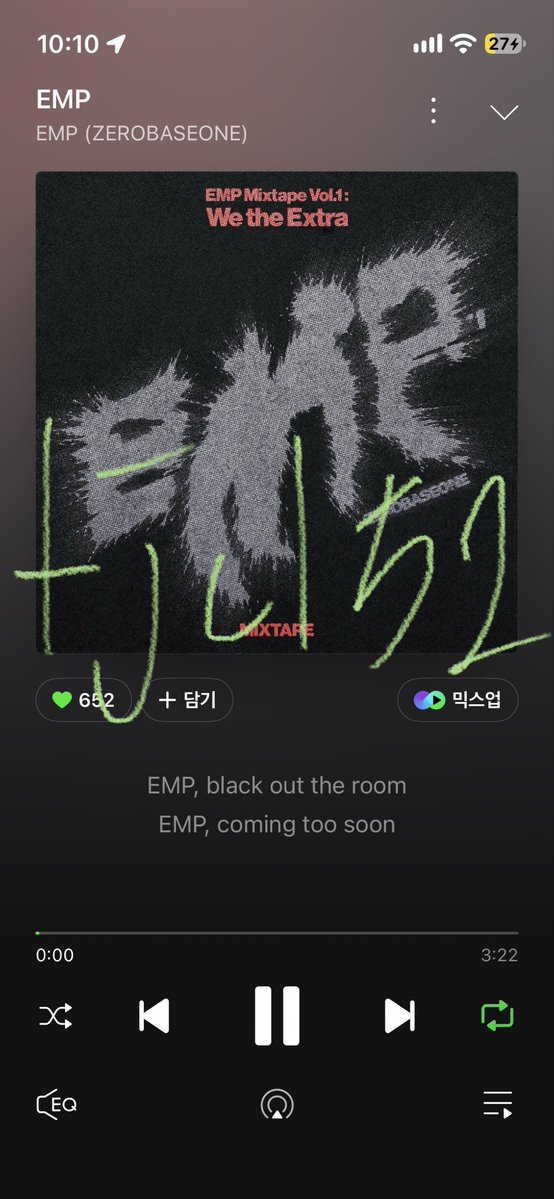 tjcl52's tweet photo. @ZB1_official 9/21 오후 10시
#ZEROBASEONE #ZB1 #제로베이스원 #ZEROBASEONE_EMP #EMP
#EMP_Mixtape_WetheExtra https://t.co/jhNegoxlAo