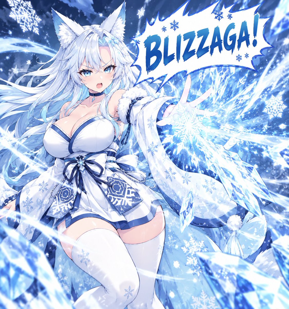 marchosias7995's tweet photo. smug fox casts blizzaga. winter is coming early.
#SmugAlanArt https://t.co/zAWzPQl0oi