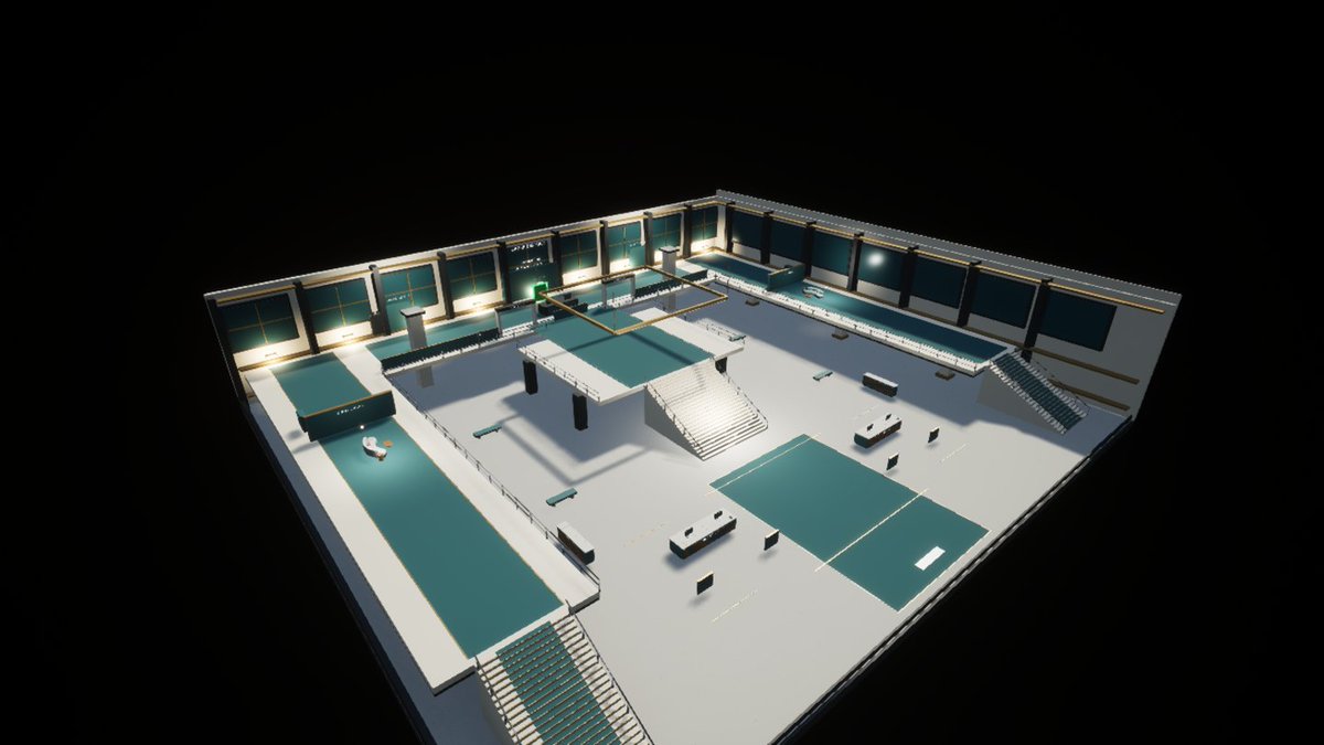 FlooatingOtter's tweet photo. 刹那の10秒ゲームを開発中。
ステージ作りって詰めていくと形になって面白い。

FPS(一人称視点)とTPS(三人称視点)を自動で切り替わるようにしたが操作が難しすぎるのでTPSに固定しようかな...悩みどころ。 https://t.co/X38g5CJBio