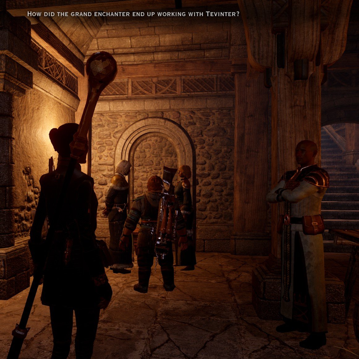 blaiddyds's tweet photo. varric nosy as fuck https://t.co/qAbkZRyXXH