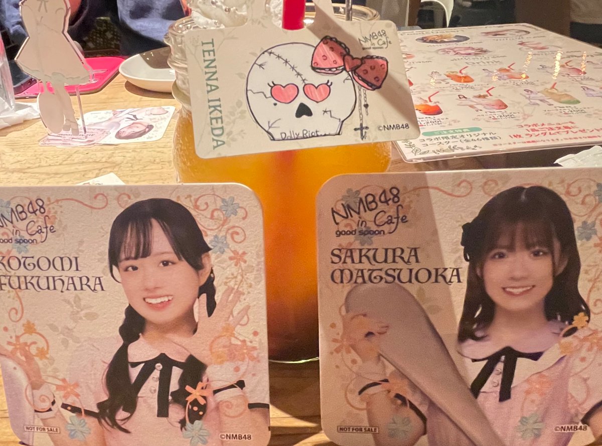 roma_201's tweet photo. グッスプ(3回目のとき)
前日よしみんが座ってた場所にて
#GoodSpoon #NMB48 #けいと https://t.co/UsZnVErXyy