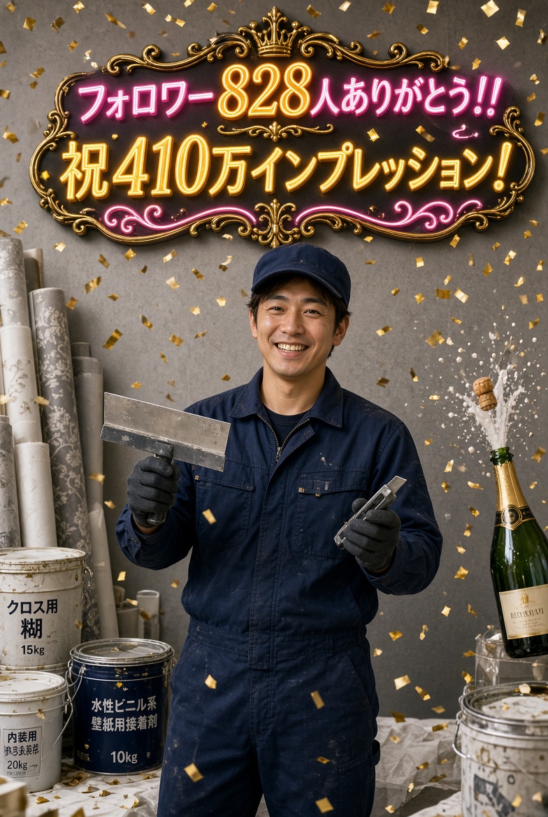 Jack547890's tweet photo. Xをガチ運用して1週間で、ここまで来られました…！🎉
フォロワー828人・410万インプレッション、本当に皆さんのおかげです🙇
これからも職人×AIで発信していくので、よろしくお願いします！✨ #X運用 #職人 https://t.co/p5qbMYKv4Y