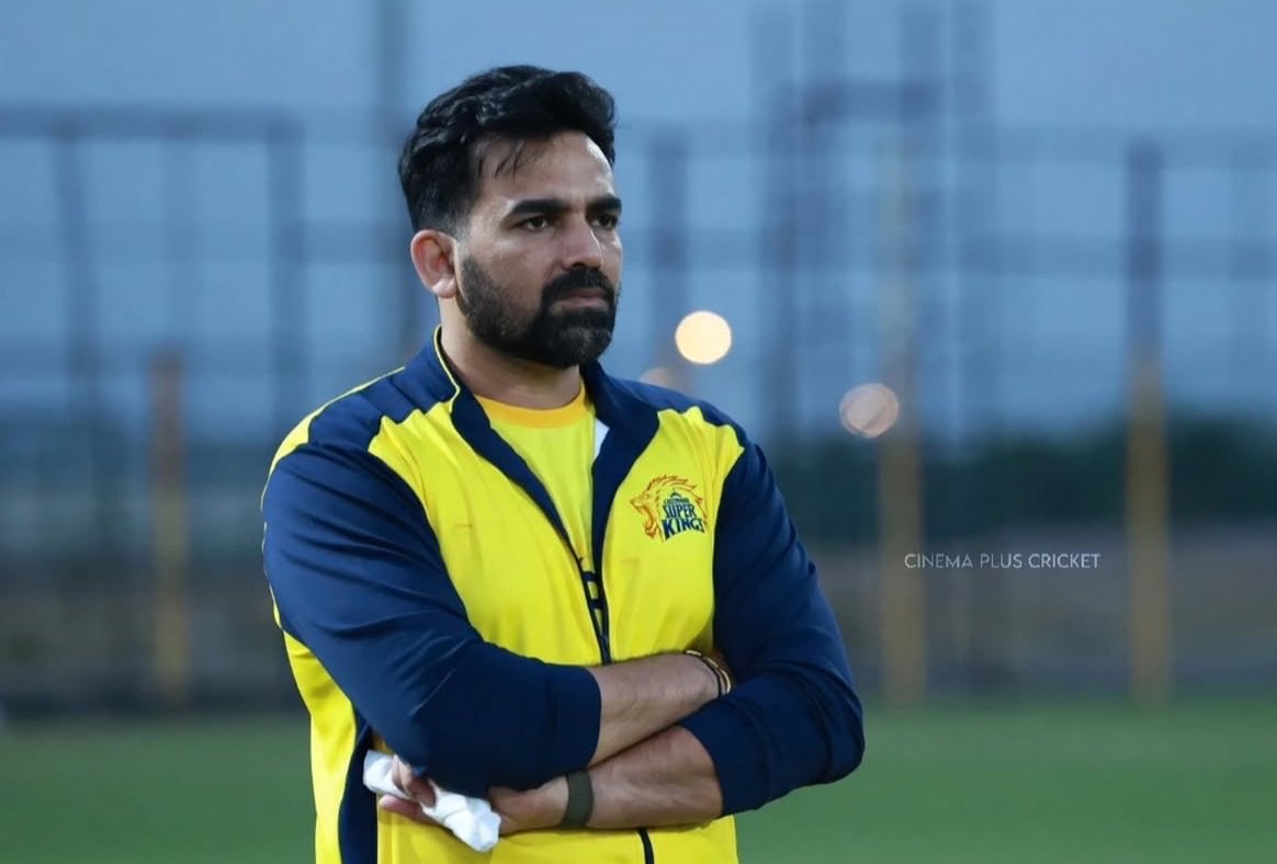 SergioculerCSK's tweet photo. Thoughts on Zaheer Khan being appointed as the Head Coach of CSK? https://t.co/ITiGglb1gp