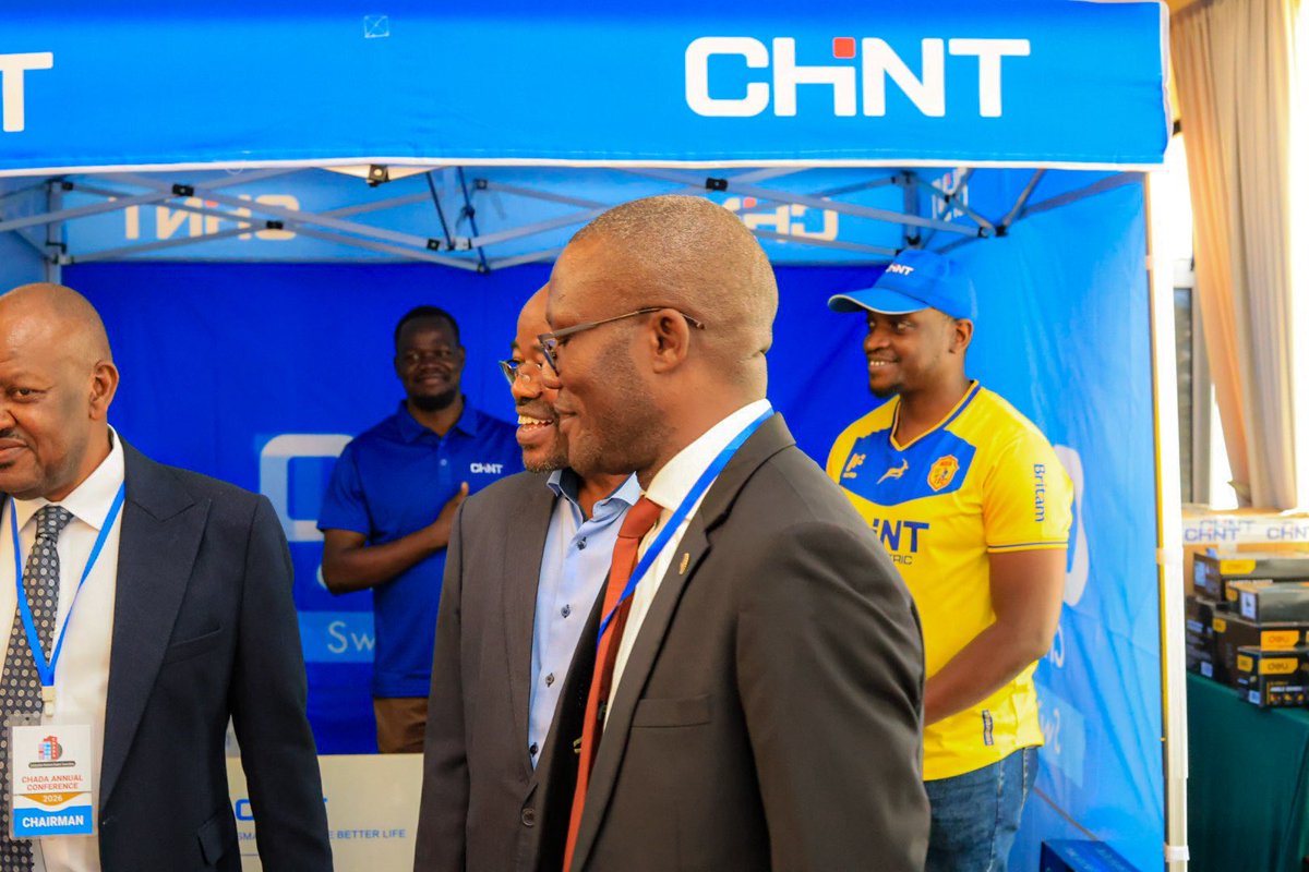 ChintUganda's tweet photo. We were pleased to receive Hon. Amos Lugoloobi, Minister of State for Planning and Economic Development at our stall at the just concluded Chada conference 2026. https://t.co/jPyqUTz8X7