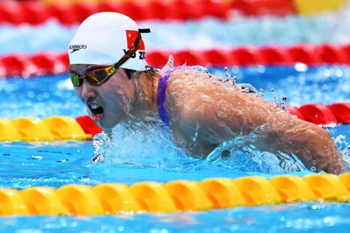 Wirevance's tweet photo. 🇨🇳🏊‍♀️ 🚨 BREAKING: Yu Zidi, 13, wins her 2nd Asian Games gold in a world-leading 2:06.10 in the 200m IM, 0.40s off the world record. 
Thai shuttler Pitchamon Opatniputh is the Games’ first doping case.

Sources: AFP • Bangkok Post

#AsianGames #Doping #BreakingNews https://t.co/aVO3fAV15U