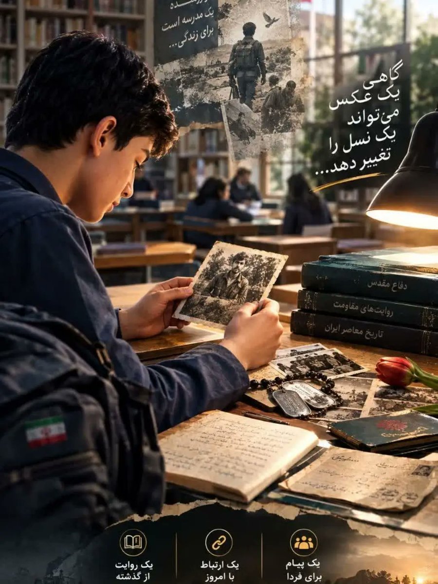 FMoradi89724's tweet photo. گاهی یک عکس می تواند یک نسل را تغییر دهد
#روایت_مقاومت
#مهر_مقاومت https://t.co/GGtuRMBmWo