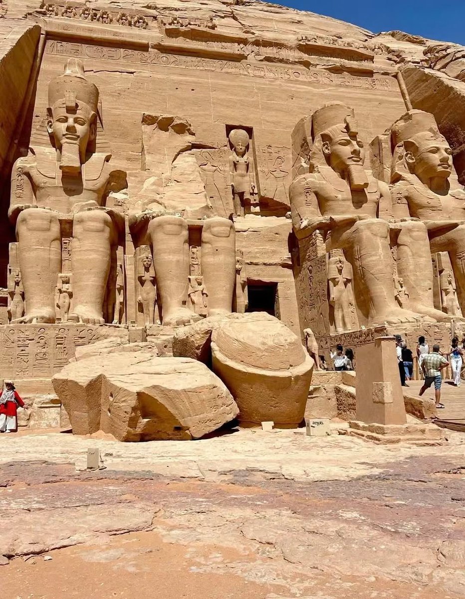 mshaban375's tweet photo. Temple of Ramses II 
Have you ever visited this majestic temple? https://t.co/jH6w0zyjWw