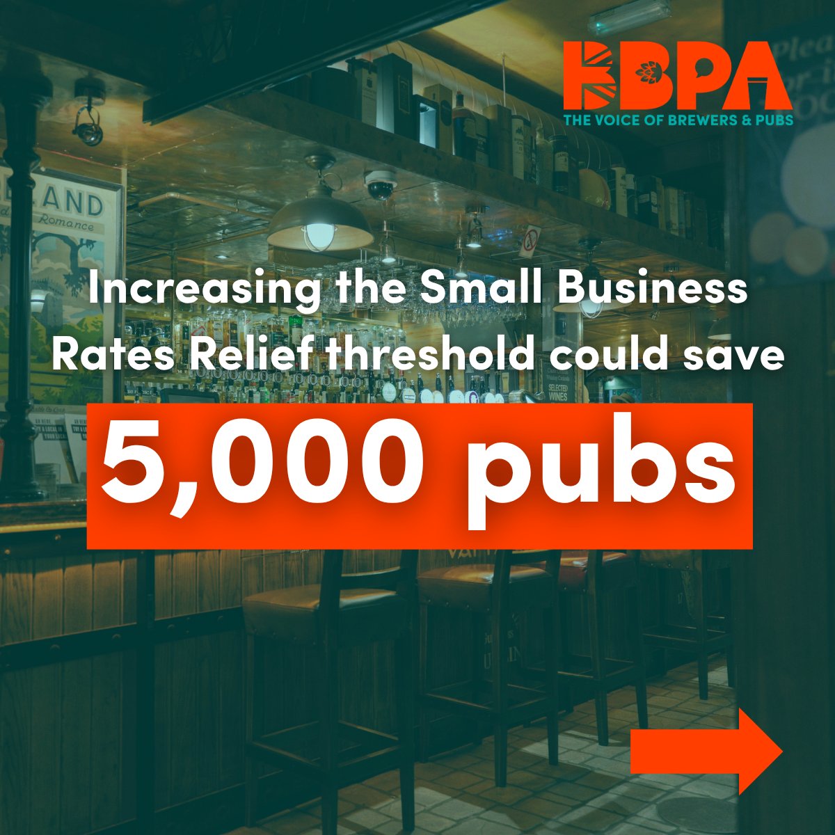 beerandpub's tweet photo. "This would help the local stay open, keep people in work, and remain the backbone of the community."

Reports came out over the weekend speculating that the Government is looking to make changes that could help the sector, particularly smaller pubs.

According to our estimates, raising the small business rates relief threshold from £12,000 to £18,000 would pull 5,000 locals out of paying business rates - something we've long called for.

With over 2,000 pubs having closed their doors since 2020, this decision would be a vital lifeline for the industry and keep pubs at the heart of communities across the country.

Ahead of the Budget, we're calling on the Government to support the wider industry through permanent business rates reform, a freeze in the current beer duty rate, an increase in the draught discount to 30%, a review of employment costs for young people and a fairer VAT regime for pubs and hospitality.