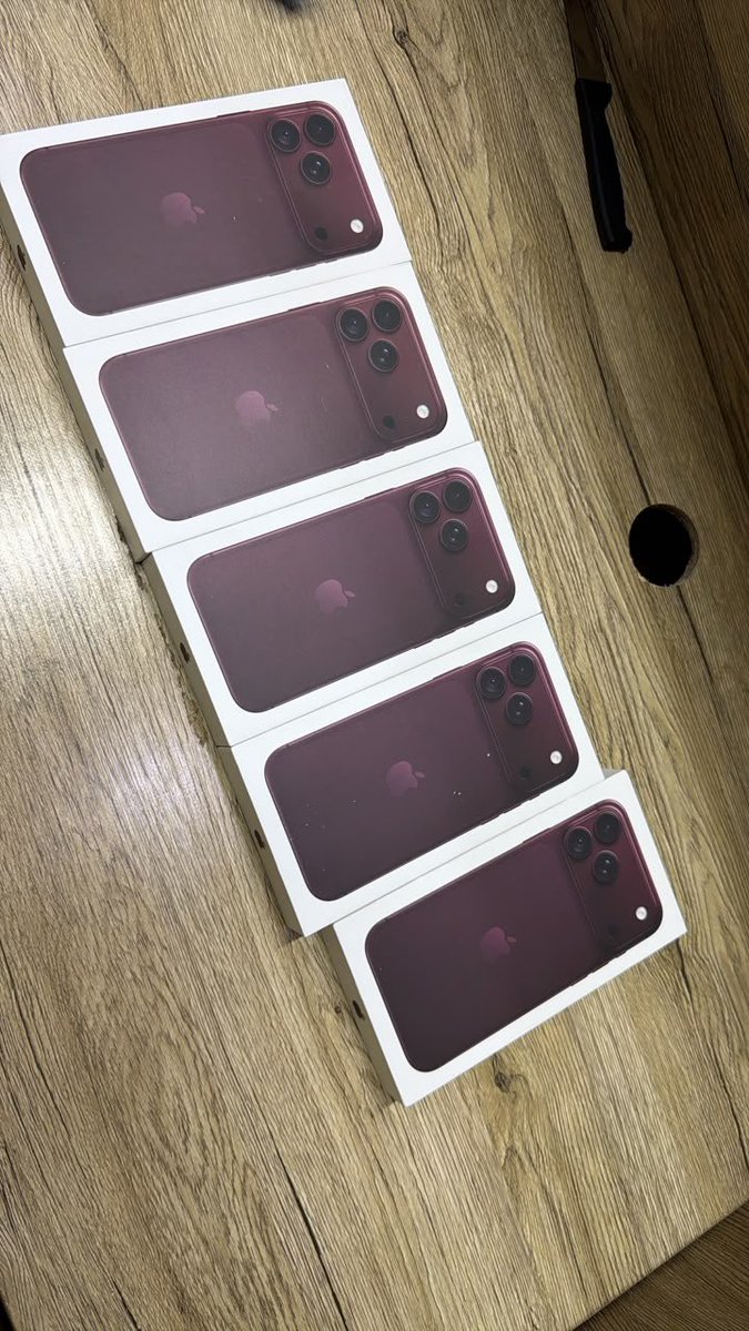 Deemastermind00's tweet photo. 18 Series 🔥🔥🔥
Brand new non active 
Physical + eSIM 

18 Pro 256gb ₦2,160,000
18 Pro 512gb ₦2,500,000

18 Pro Max 256gb ₦2,700,000
18 Pro Max 512gb ₦ 3,100,000

@Mrbankstips https://t.co/u0ySPFqIh7