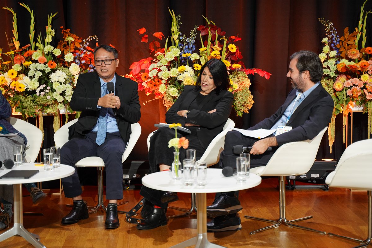 uclg_cisdp's tweet photo. 📍#OIDP25

👥 Fouad Jamil from @kotakitaorg insists on the importance of putting vulnerable groups at the heart of local policies.

💬 Addressing the needs of vulnerable groups is absolutely key for LRGs, it is a matter of rights for everyone: minorities, disability groups, etc. https://t.co/U6FuAYuhWx