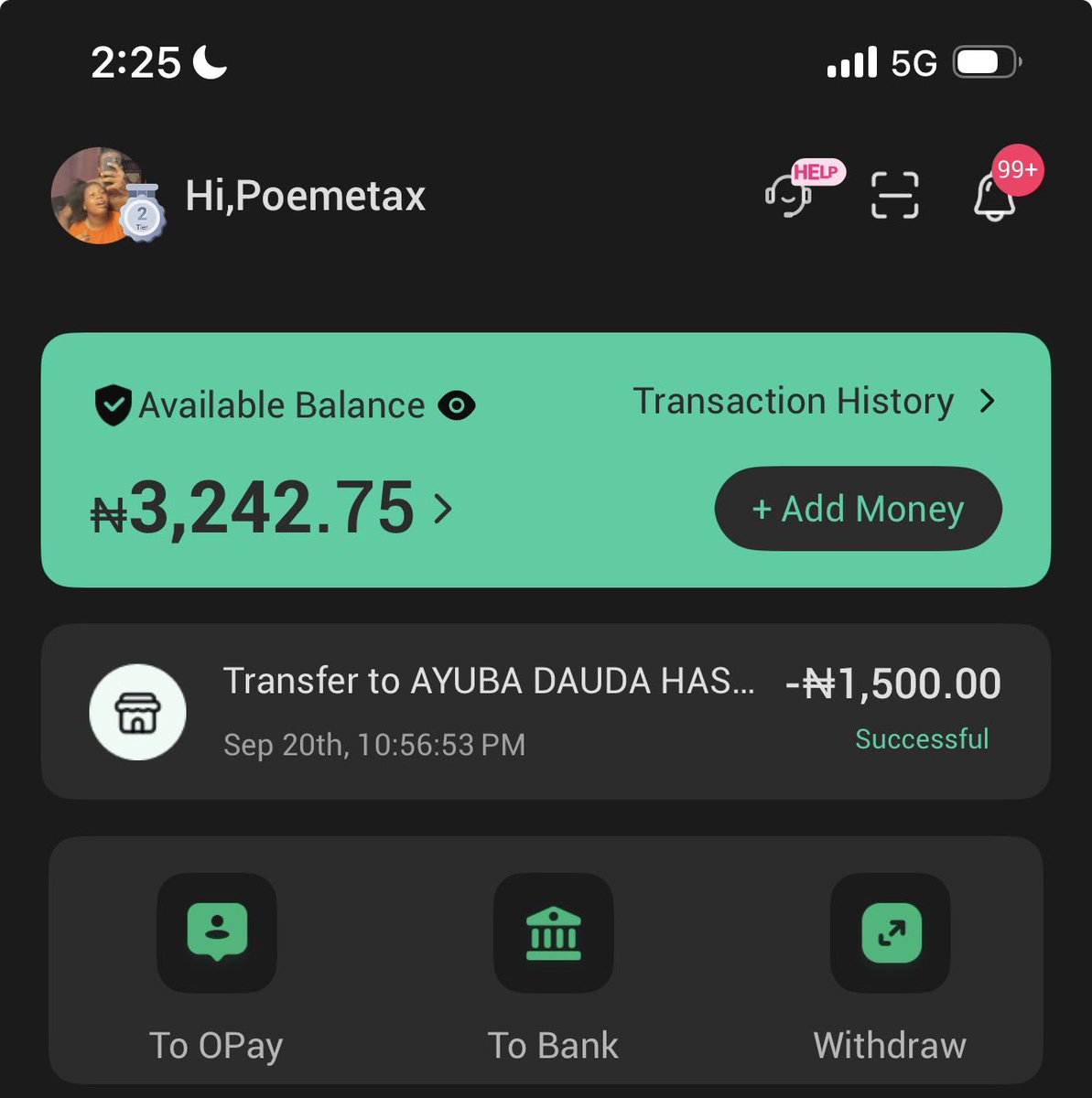Poemetax's tweet photo. I just checked my account balance and I’m seeing this unusual amount of money on my account 😭

Who’s active and needs this money? https://t.co/zMlvWk15Wy
