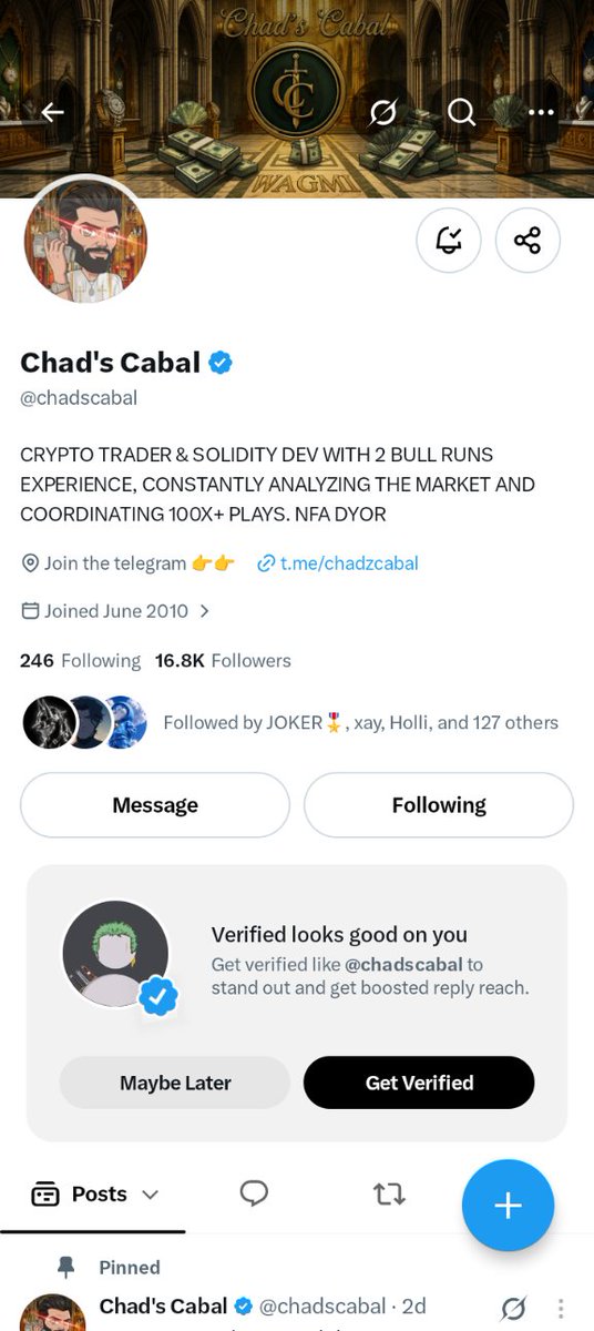 Timizeal's tweet photo. @Cryptoze @chadscabal @Topman77z0 
Thank you toz. https://t.co/rrEglaG8AF