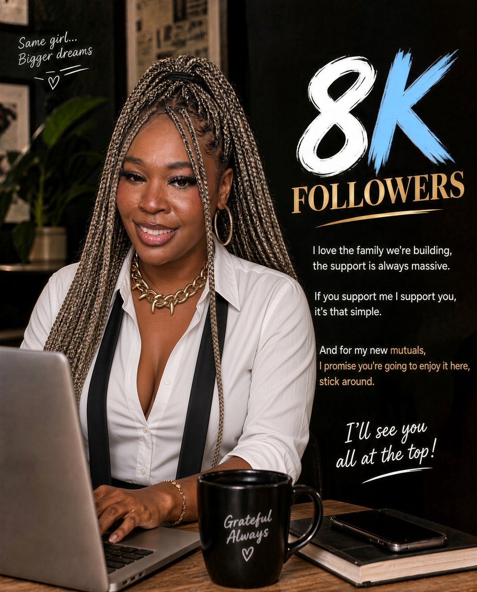 nattiesworldd's tweet photo. Happy New Week 💕. If I go quiet, i’m working or I forgot what I was doing. Both can be true. I love this little family and thank you so much for 8k! Like?!!! This is insane. I never take this lightly. Thanks for being apart of the Nattiegang ! https://t.co/bZtJGgg5KC