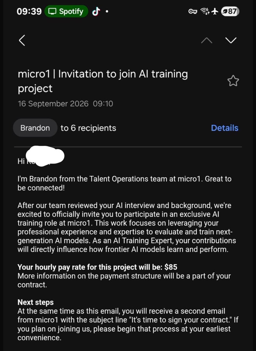 steph_nie12's tweet photo. Micro 1 is currently hiring… all you have to do is to make sure you pass the Zara Ai interview…. I m open to helping you navigate that part . 85/hr is such a good pay get on it.. there is a lot of money to be made online https://t.co/rh0nhq9jd8