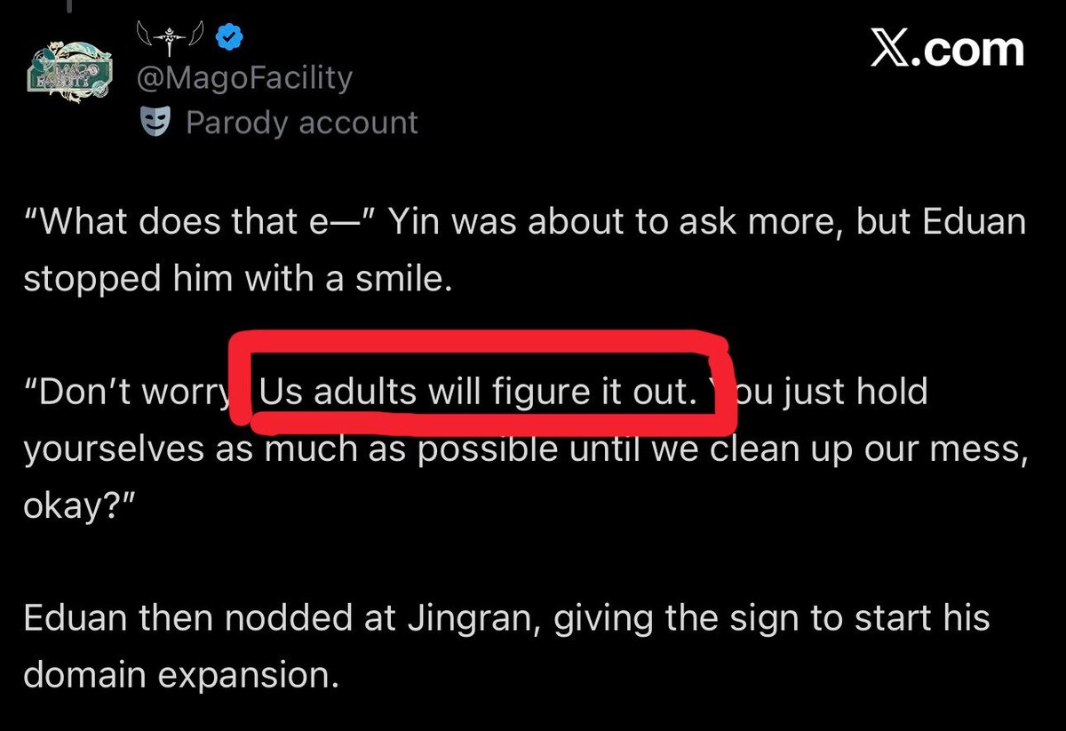 MAGQingzhu's tweet photo. Famous last words. https://t.co/LFzTBtzyRa