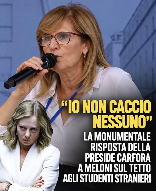 serebellardinel's tweet photo. Grande Preside Istituto Morano di Caivano che asfalta encomiabilmente #Meloni:“Uno studente è valore aggiunto per #scuola,qualsiasi sia sua origine!Noi prendiamo tutti quelli che vengono e,quando non ce la faccio,creo soluzioni!Ma non succederà mai,che io cacci qualcuno!”👏👏👏 https://t.co/eDykwDkazU
