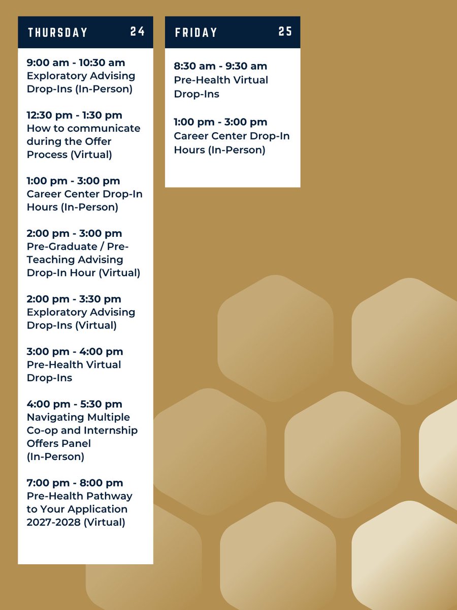 gtundergrad's tweet photo. We have a full week of exciting events ahead!
Swipe ➡️ to see what's coming up. Link below for more info! 🔗
https://t.co/TP81fsGmKP
#georgiatech #undergraduate https://t.co/3pWnOobZ8t