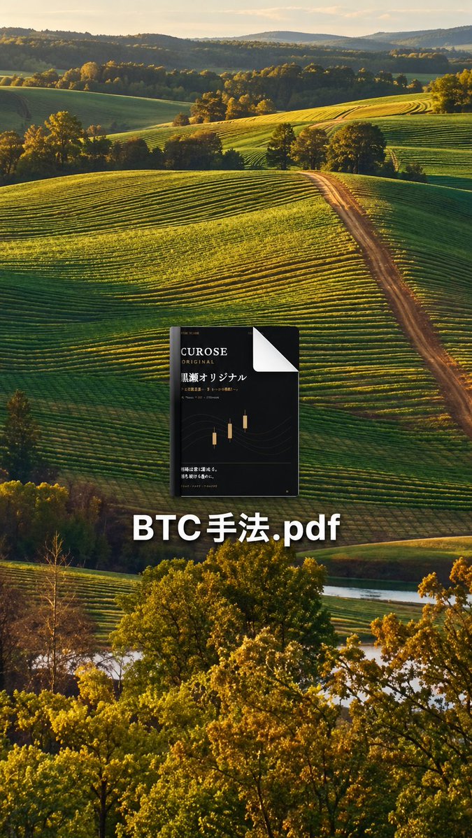 kurose_BTC's tweet photo. ビットコイン乗り遅れた...？
いや、違うね

BTCはここからが本番  
ポスト見返してみ

俺が相場で戦ってきた手法を 
みんなが再現できるように頑張ってる

そしてこのPDFもうすぐ完成  

リクエストで書いて欲しい内容あるかな  

あるなら今から追加するけど... https://t.co/uYxScPgd0Z