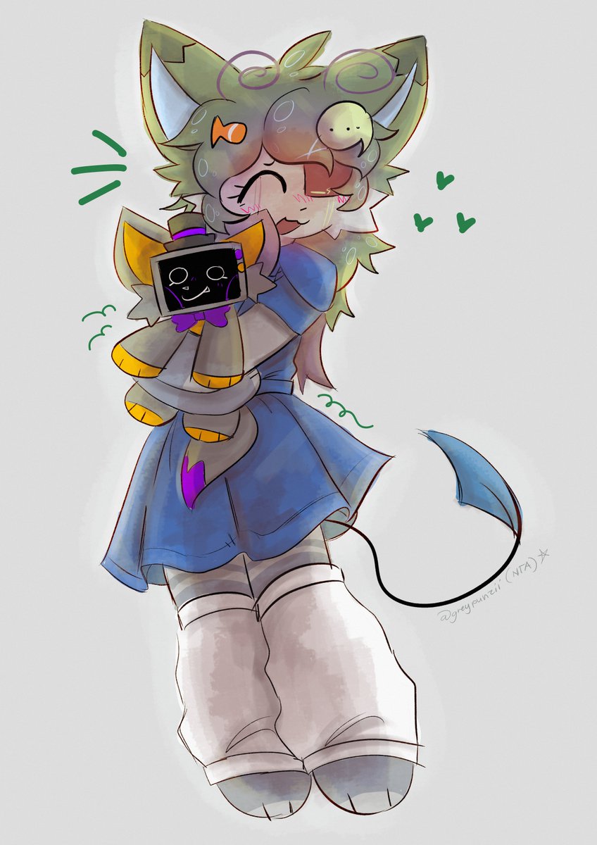 greypunzii's tweet photo. this was for my school arts club thingy, thought it was cute to post it here
#pursuitcore #oc https://t.co/Qlrjw59fRx