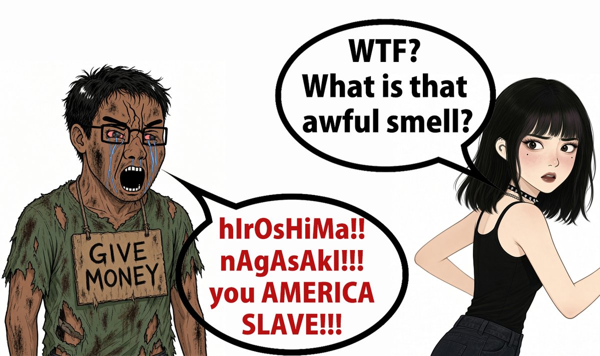 harukaawake's tweet photo. 🇯🇵 I know this is hard to ask but can third worldists please just take a shower? No, really. I can literally smell you through the screen. 

Take a shower and then get back to me and we'll talk. Otherwise, typing "hiroshima/nagasaki/etc" will be completely pointless. https://t.co/0Z0yaMIahp