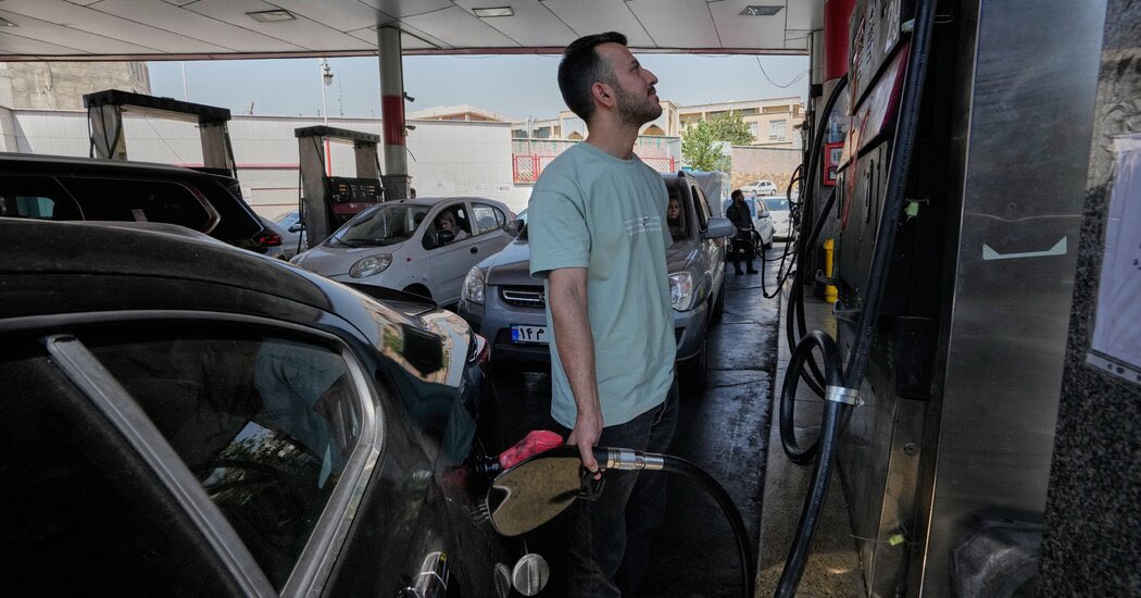 MackAllan1964's tweet photo. @ThrillaRilla369 Thrilla…today, right now BTW Iran has huge gasoline shortages as well as up to 300% inflation. 

Stop the gaslighting…lol, I made a joke. https://t.co/NBV0UHVp54
