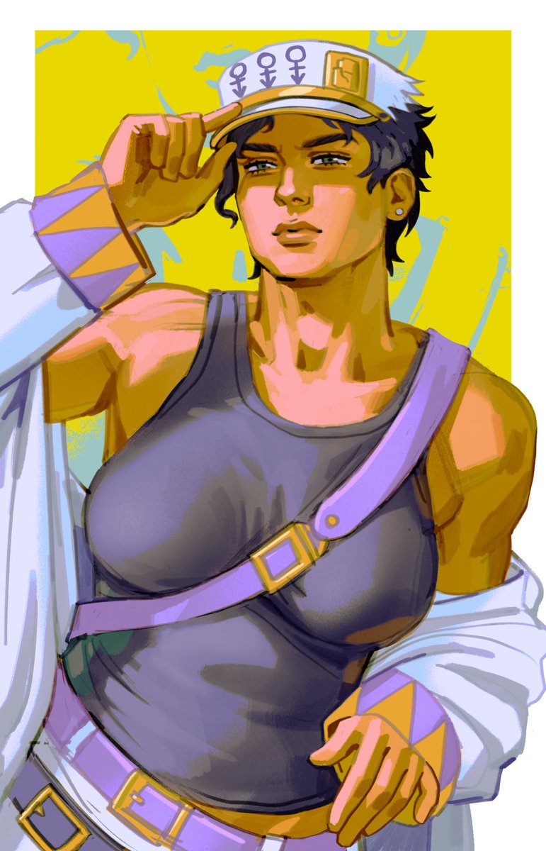 _kalanhoe_'s tweet photo. Fem Jotaro🤚 #jjba https://t.co/72NZsDdpqC