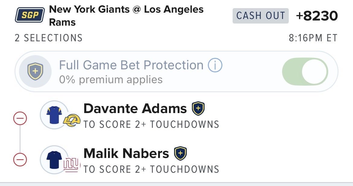 Valerial66s's tweet photo. Seems like a trend
DONT MISS OUR NEXT PLAY.
JOIN THE DISCORD TO UNLOCK 🔓 FREE PICKS 👇👇

https://t.co/gCLHdD0viK

Lfg 🔥 @Playbook

#NFL #NBA 🏀 | #WNBA | #CBB 🏀 | #Fanduelparlays 🔐 | #PROPS | #POTD 📋 | #Picks | #MLB ⚾ | #Gambling𝕏 | #Parlay https://t.co/zRuOwe2IEA