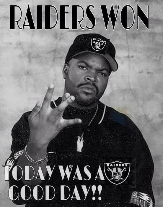 TreyPfromCali's tweet photo. 2-0 🏴‍☠️ #BlackTeamYaBish #RaiderNation https://t.co/t02DMe2U8X