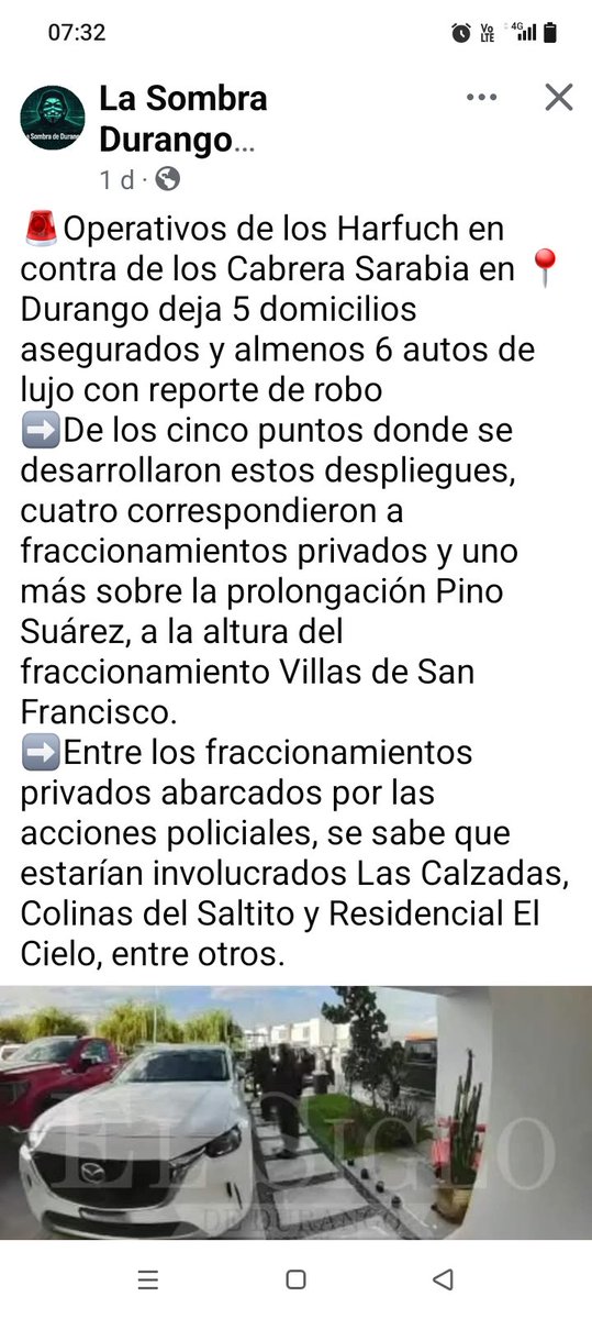 contrarattas's tweet photo. En cada operativo hay decomiso de vehículos ROBADOS, @OHarfuch es tiempo de investigar a @LicOscarGalvan1 , demasiado obvio su complicidad!.
@sspdgo @gobdgo @EVillegasV @FGRMexico @GobiernoMX @EJTO_FAM_GN @POTUS45 @FECCED https://t.co/p7SomYERLr