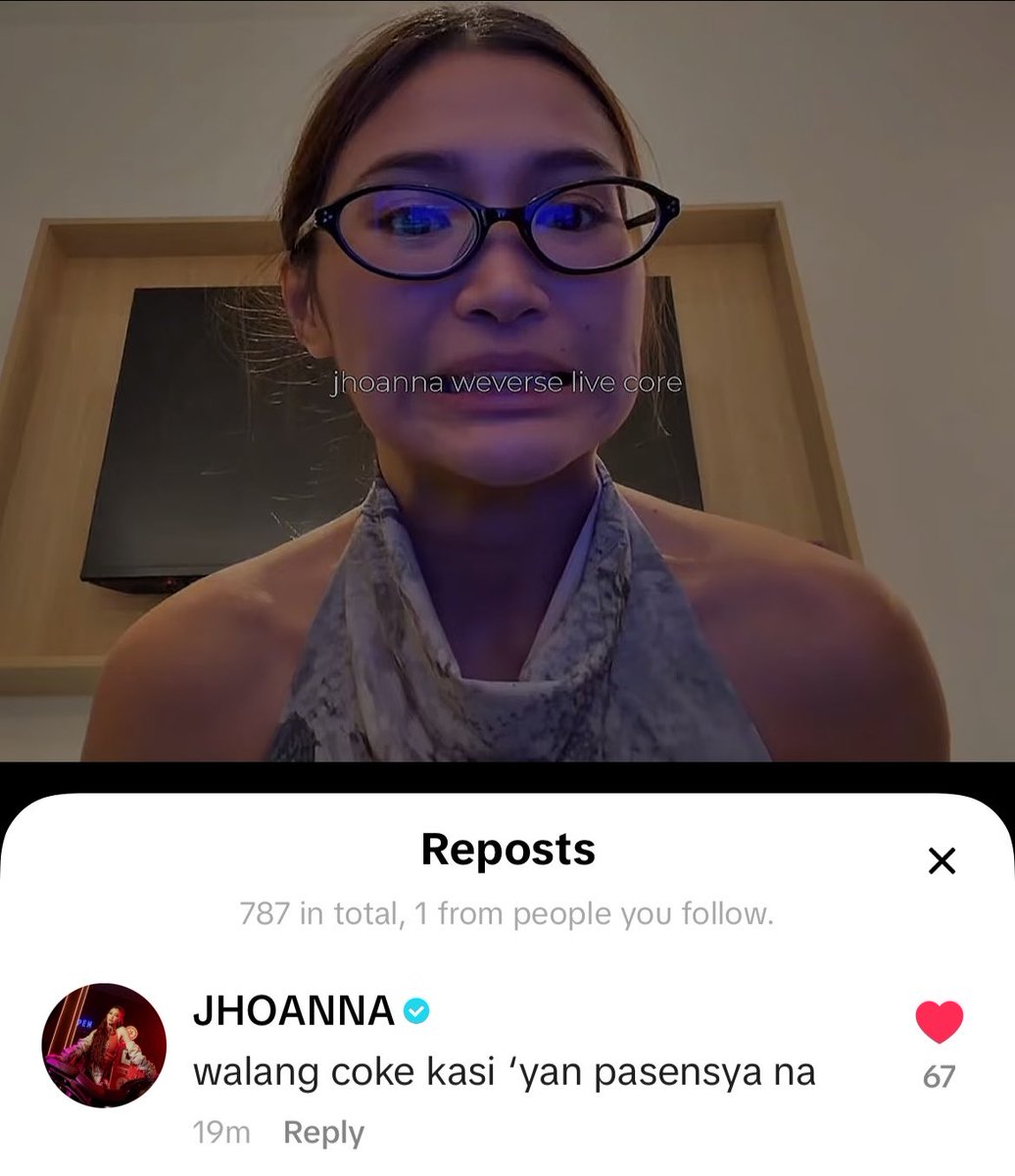 colextinn's tweet photo. Ayyy may pasaway na namimiss ang coke 🤦🏻‍♀️😭 Jhoanna awat ka muna sa coke https://t.co/BDi44ucPKr