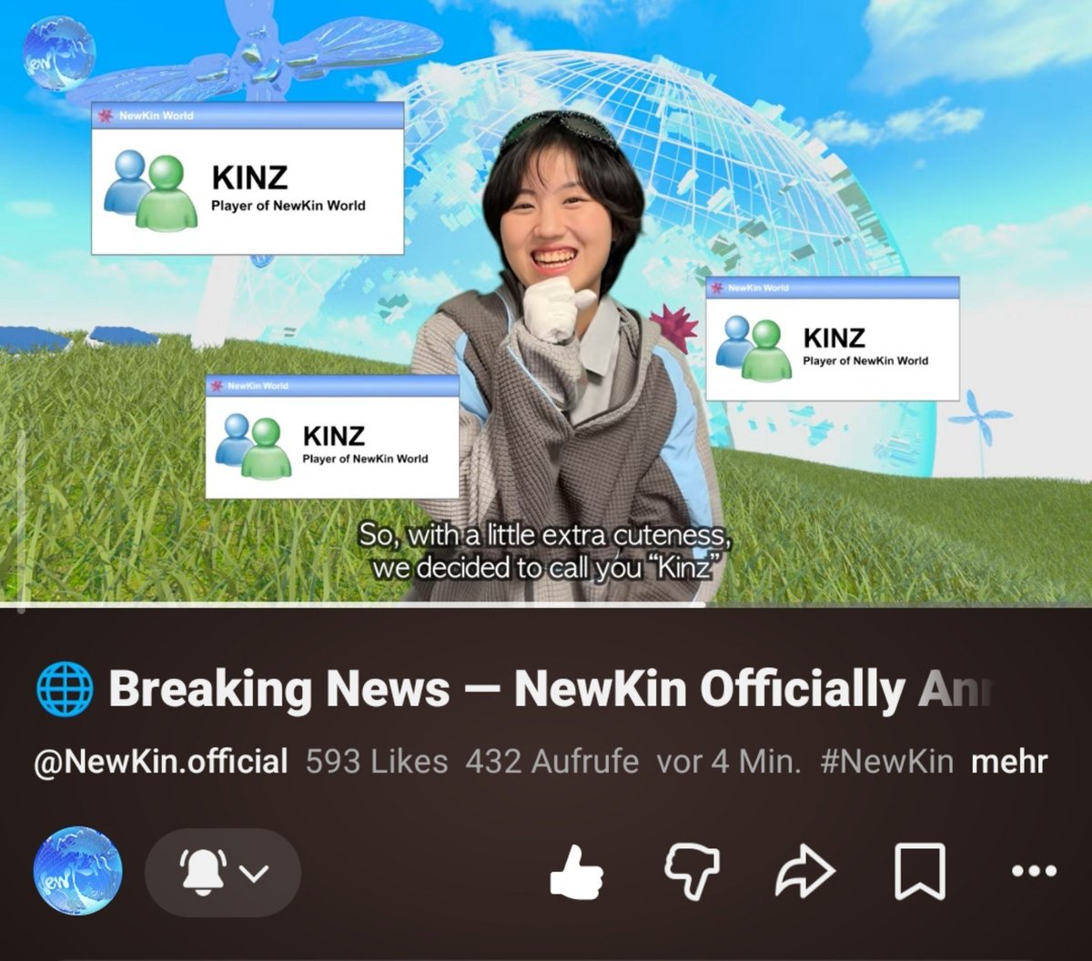 blue_the_glue's tweet photo. WE'RE KINZ! omg I love it https://t.co/Ck7JZBpNVU