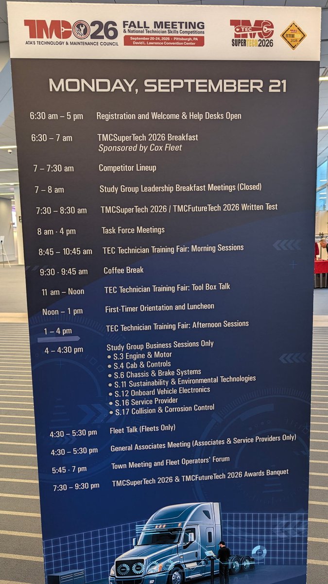 DGTechnologies's tweet photo. #TMCFall26 is underway! Stay tuned for more updates and cool photos throughout the week. Check out the schedule for today and say hi if you see us!  #TMC #TMCFall26 #TMCSuperTech26 https://t.co/6uxvTtBVz3