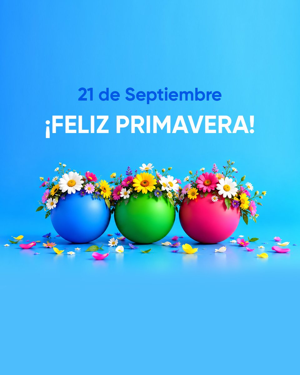 telefe's tweet photo. ¡Llegó la primavera!  🌸  Una nueva estación para disfrutar, compartir y vivir juntos cada momento  🌻

Vivamos juntos la primavera por Telefe  ✨ https://t.co/ZfqsrEg2vq