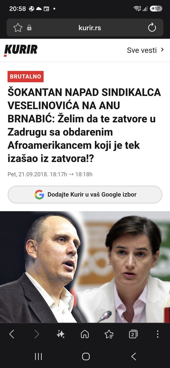 bocagolgeter's tweet photo. @anabrnabic Ana, silovanje tebe je pre 6 godina pomenuo Željko Veselinović, tvoj novi koalicioni partner... nismo isti... https://t.co/v7fHMFEMOy
