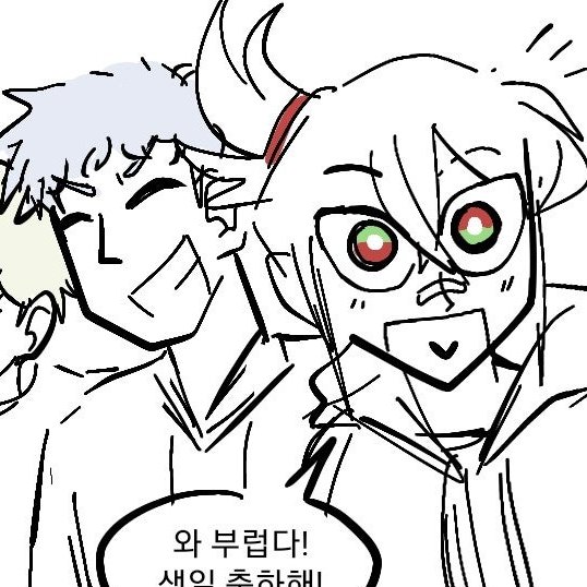 gouroku88's tweet photo. 成長後エルパ今と昔で結構変わったよな～とか思ってたけど
よく見たら頭のバサバサ結びとか髪の長さとか四白眼とか昔からデザイン固まってたんだな！！？と思った
胸 https://t.co/SOTvX1ySRU
