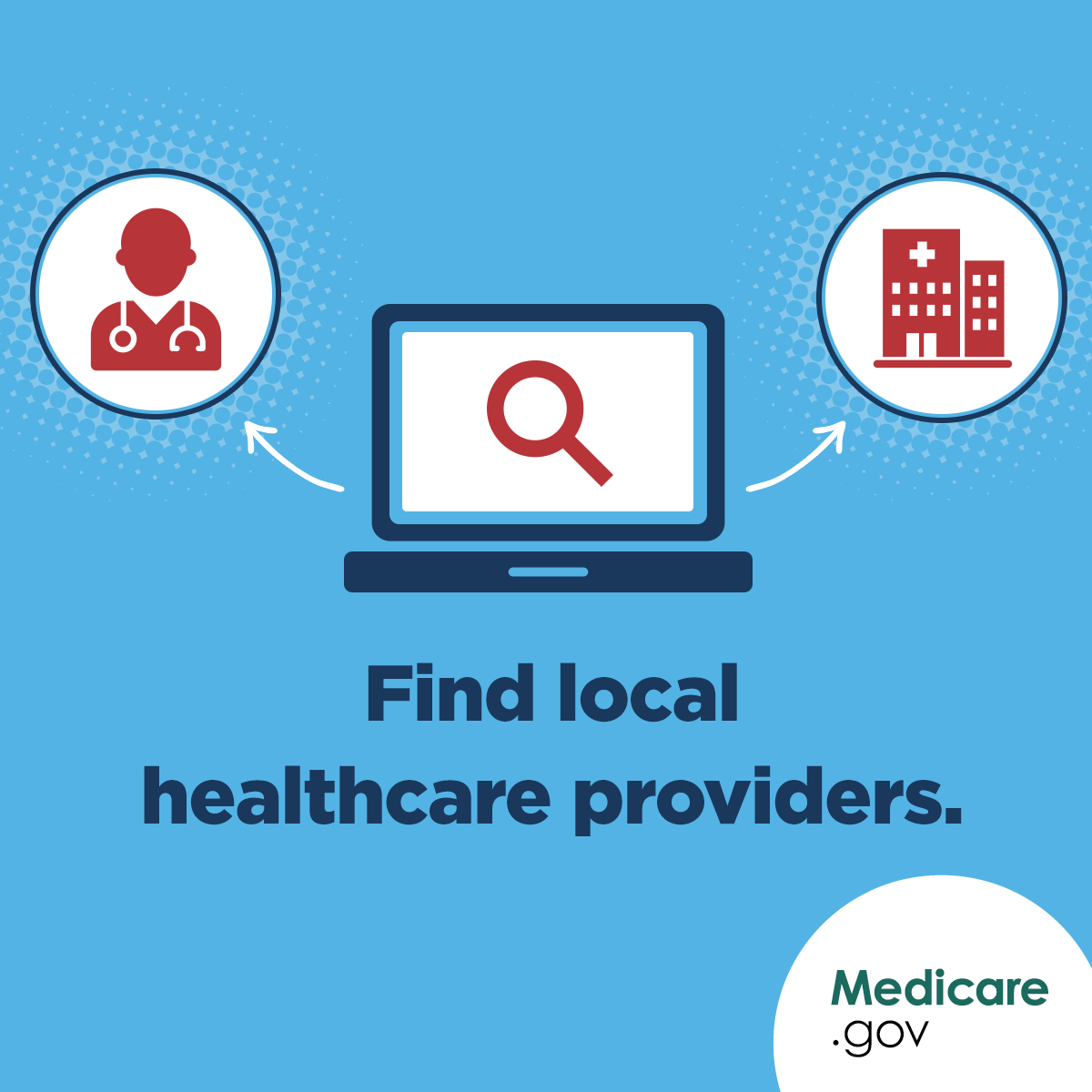 MedicareGov's tweet photo. Find and compare different Medicare providers in your area with https://t.co/gq4LMts3P3. Whether you’re looking for a doctor, hospital, home health service, or other care, you can search for options based on location, services, patient care quality, and more. https://t.co/V5BeyS8Wm3