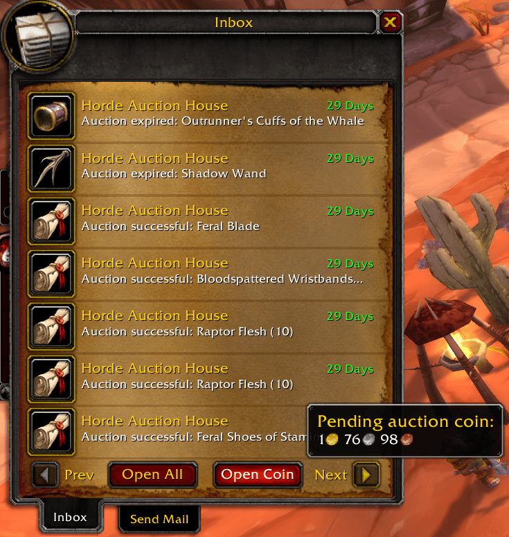 AuctionHouseWoW's tweet photo. When you're printing gold in the Auction House 💰🪙 $AH https://t.co/CCXMYsLxDE