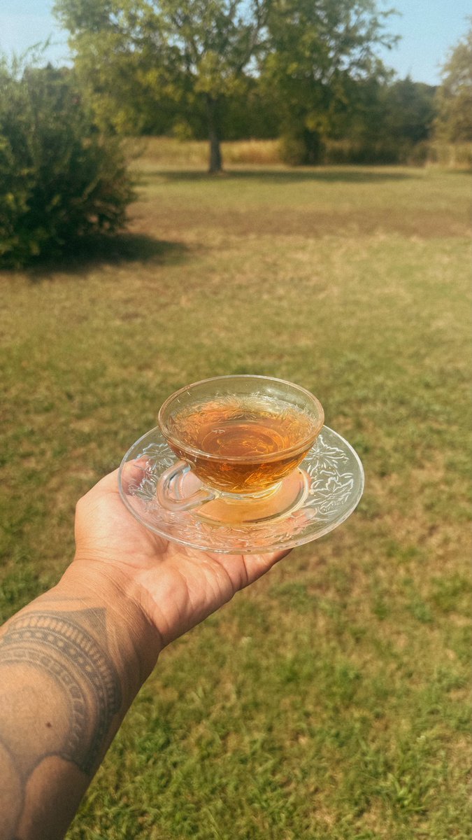 fairybrandmuva_'s tweet photo. Slow mornings on the farm include making a gorgeous fall tea blend with rooibos, vanilla chai, and honey vanilla chamomile 🍂🍁🫖 https://t.co/iWvu8WerSm