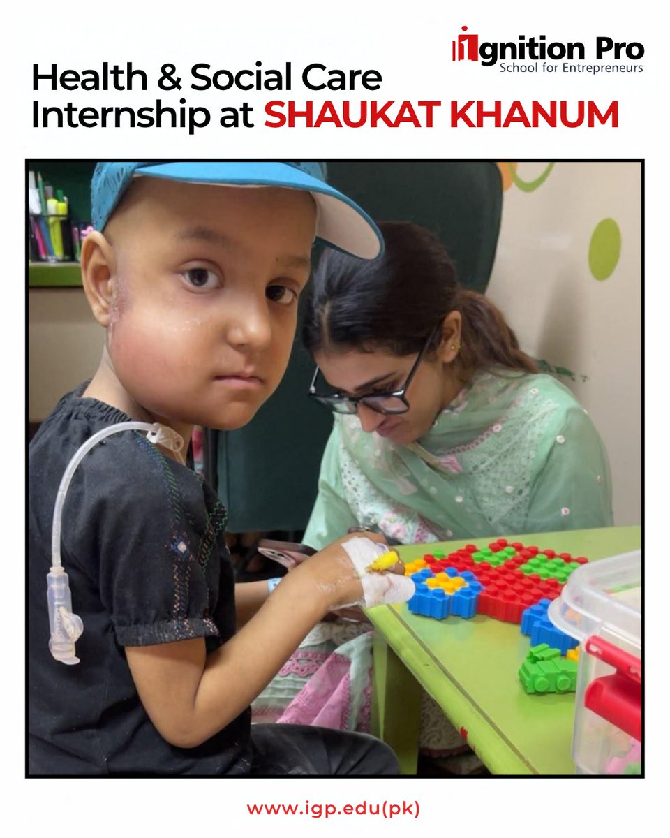 ignition_pro's tweet photo. Our Health &amp; Social Care students are gaining real-world experience through internships at Shaukat Khanum.

From practical skills to greater confidence and communication, they’re taking classroom learning into a professional healthcare setting.

#IgnitionPro #HealthAndSocialCare https://t.co/X9Z22bpVNL