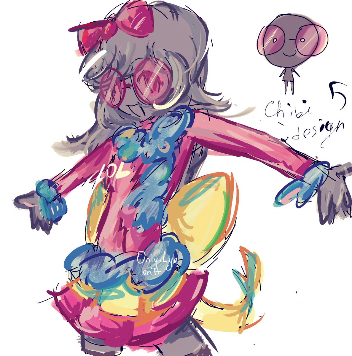 OnlyLyuMC's tweet photo. #oc tried drawing in #krita today https://t.co/5BdgkIcwNi