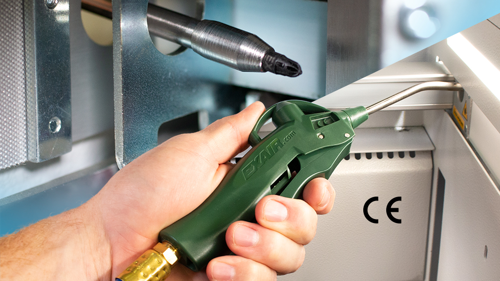 EXAIR_JS's tweet photo. The @EXAIR VariBlast Precision Safety Air Gun is designed to handle blowoff in small spaces with pinpoint accuracy. Perfect for part cleaning, chip removal, and more, shop the VariBlast Precision by clicking here: https://t.co/iRnwyBVh9m https://t.co/fyFv25nckp