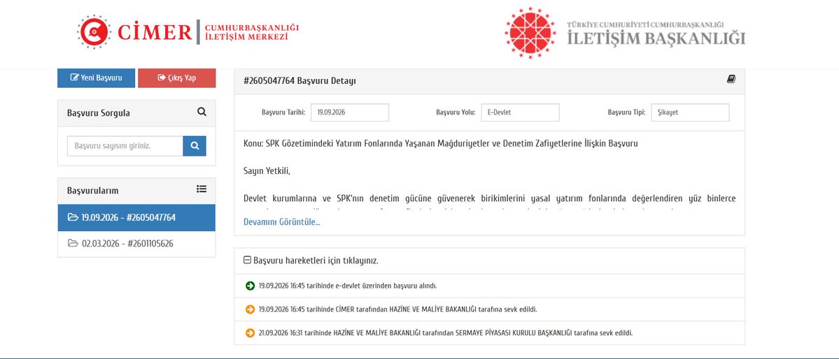 Indispensa96421's tweet photo. Önemli!
Bakınız ne kadar kişi cimer ve milletvekillerine yazarsa o kadar hızlı aksiyon alınır. Dün maliyede iken bugün hızlı bir şekilde spk ya iletildi.Herkes yazsın boş geçmesin kimse milleti dolandıramaz, parasına çökemez dağ başımı burasa sert kayaya çarptılar.
#tmv #tly #dfi https://t.co/PETDSVOAz5