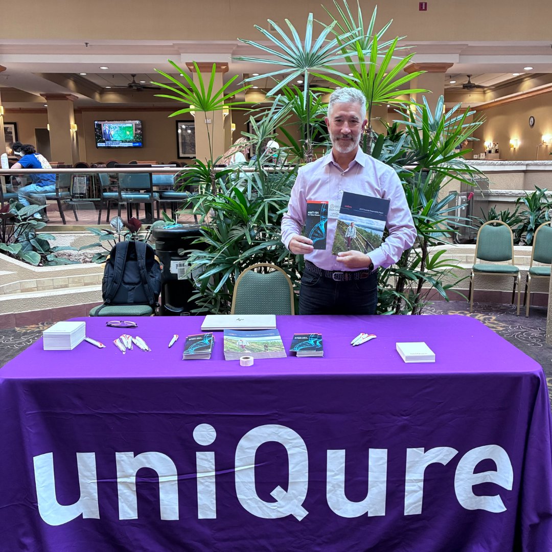 uniQure_NV's tweet photo. Thank you to everyone who visited our booth at the National Fabry Disease Foundation’s Annual Family Conference this weekend. It was inspiring to engage with the #Fabry community and see such strong interest in the future of #genetherapy. https://t.co/QXmhoxErX5