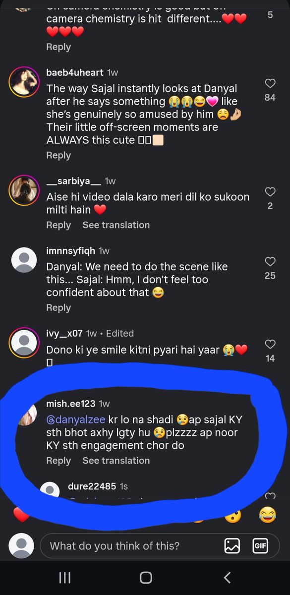 AsmaTabass41418's tweet photo. Hawasi and evil fandom.mere ss chorke usse bhi jayda  instragram YouTube pe aur bhi gatiya gatiya edits  and comments hai 🤢🤮 #Zanjeerain #DanyalZafar #SajalAly #SarBiya #DanSa #sarbiya #dansa #zanjeerain #Sarbuland #SarMala #Zarmala @Iamsajalali @DanZafOfficial https://t.co/jnLHewlhvB
