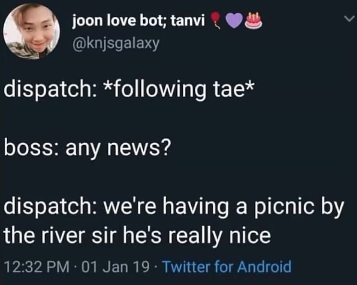 parqueer's tweet photo. dispatch x bts incorrect quotes 😭 https://t.co/BqQr1154Wd