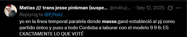 Not_a_clown__'s tweet photo. @realjuneegbert2 @Limay_haruy Peronismo es cuando esa cuenta es literalmente de una ex-ñoqui peronista que se la vive chupando al peronismo. https://t.co/5GPtML4Dtn