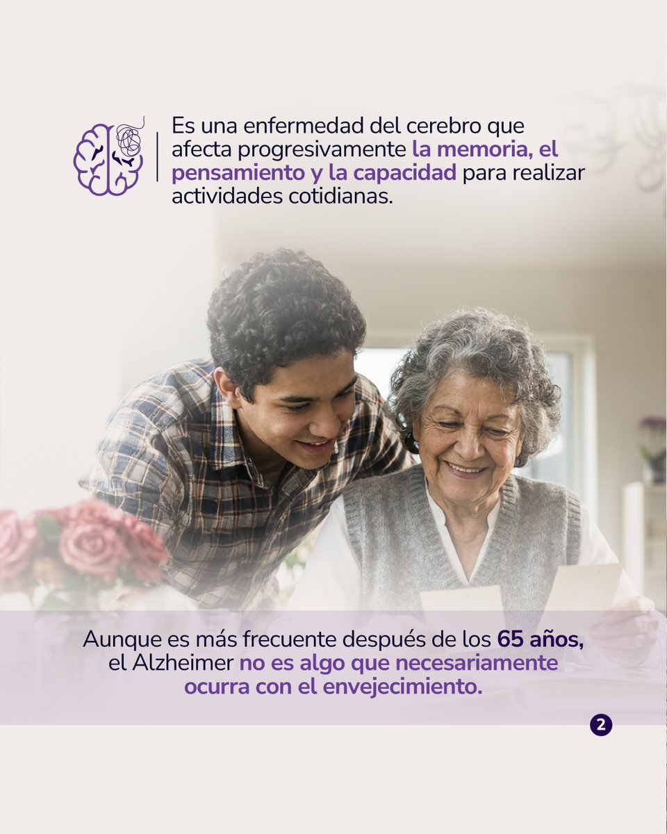 MinSaludCol's tweet photo. De acuerdo con las nuevas directrices de la OMS, hasta el 45 % del riesgo de demencia podría prevenirse o retrasarse mediante la acción sobre factores modificables.

Aunque no existe una cura, la evidencia científica muestra que algunos factores de riesgo pueden modificarse.

#DíaMundialDelAlzheimer