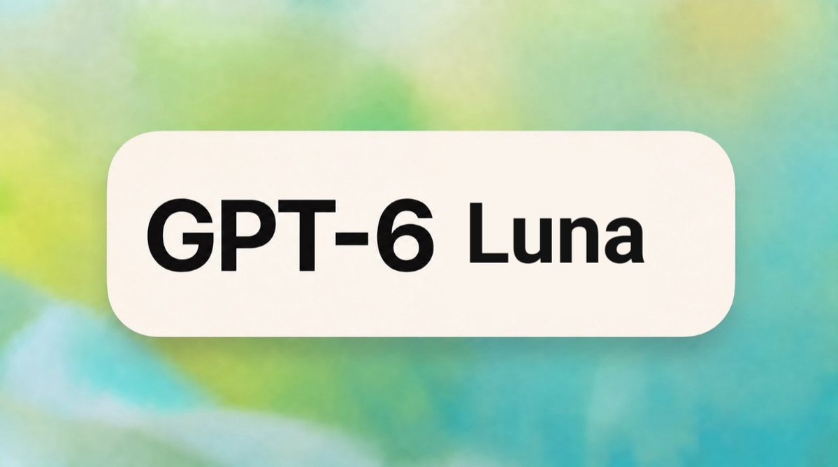 MehdiCade's tweet photo. 🚨 GPT-6 Luna may already be appearing inside Codex backend responses

A commit pushed today reportedly reveals that certain "gpt-5.6-luna" requests are now coming back as "gpt-6-luna".

The unexpected model name even caused issues with OpenAI’s internal cost tracking because the system didn’t recognize it.

Luna still isn’t publicly available or directly routable, but this strongly suggests OpenAI is actively testing it internally,.