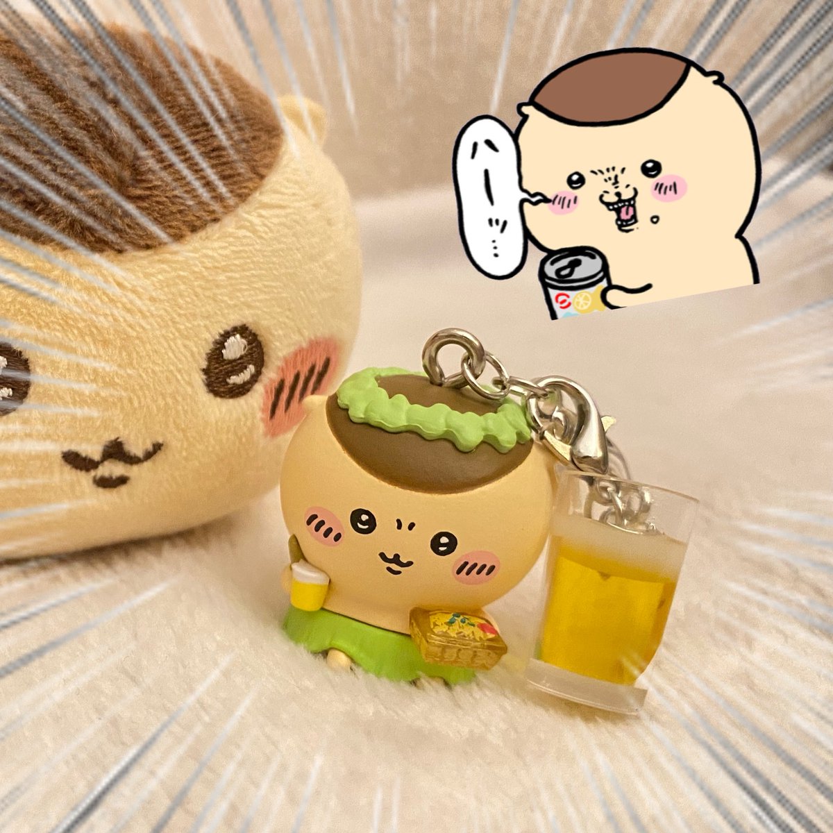 suuuuisuui's tweet photo. そういえば！
くりまんじゅうさんにビールをつけてあげたのッ

島で独り焼きそばとビール飲んでるシーンだいすき🫶 https://t.co/SChcCjV128