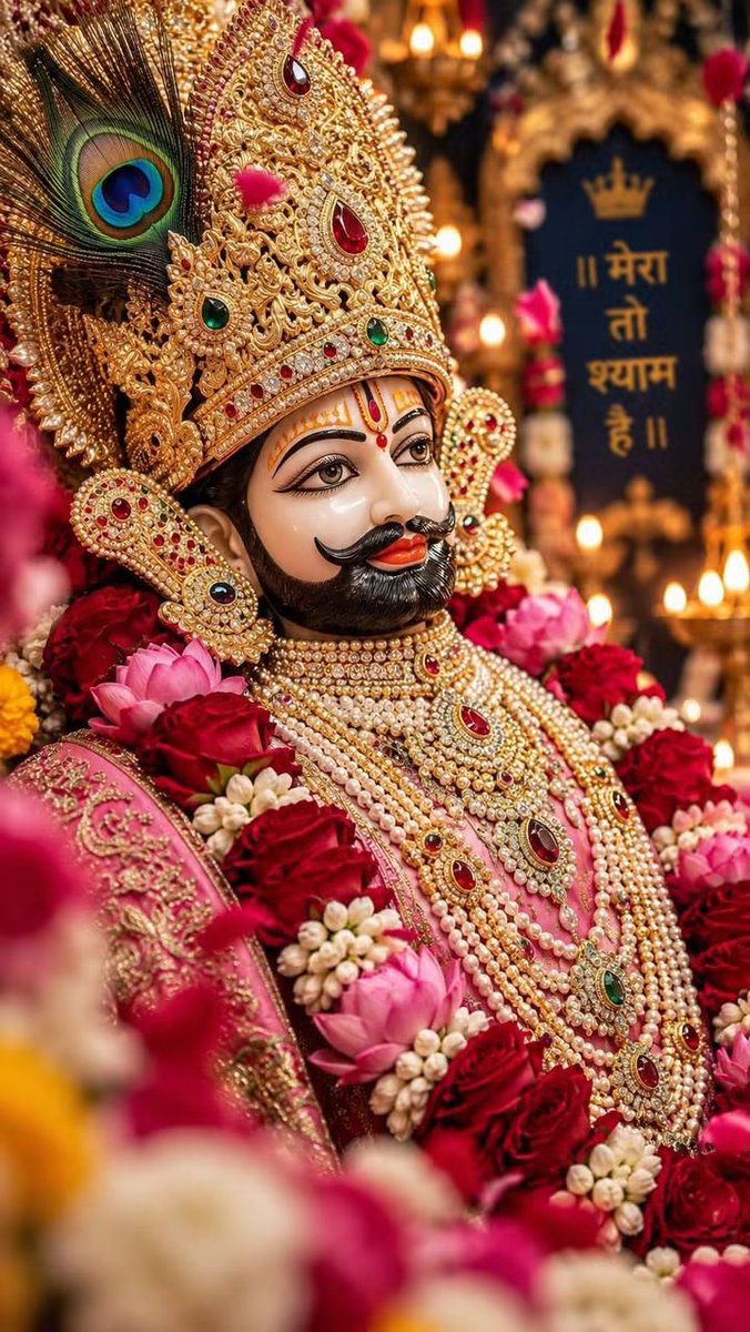 KhatuDhamm's tweet photo. तीन बाण के धारी 🙏🏻❤️
हारे का सहारा बाबा श्याम हमारा 🙏❤️ https://t.co/TDlP1QqhHe